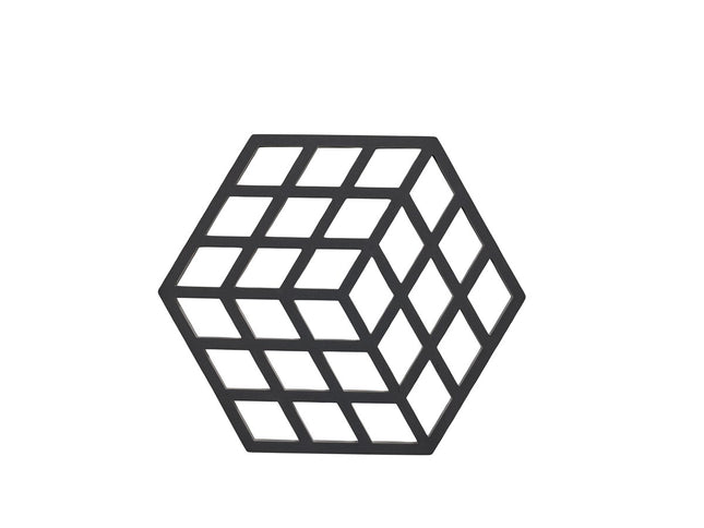 Bordskåner Cube Black - 12 stk