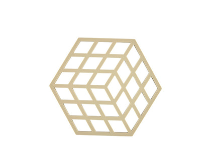 Bordskåner Cube Warm Sand - 12 stk
