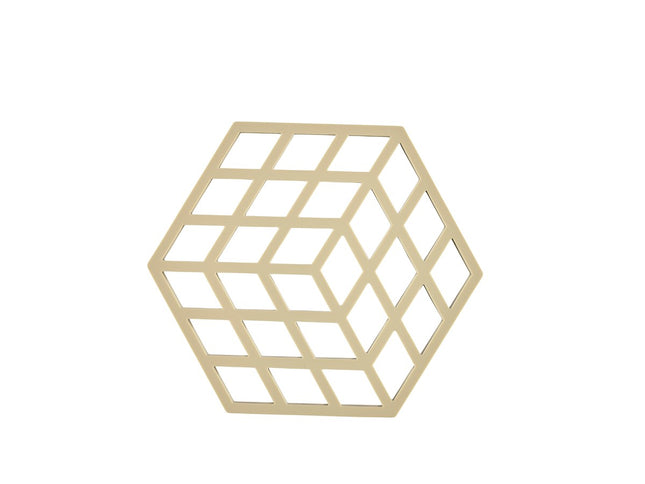 Bordskåner Cube Warm Sand - 12 stk