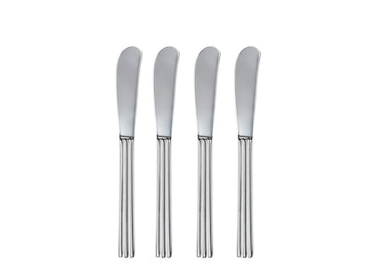 Smørkniv Thebe 16 cm 4 stk. Blankt stål - 12 stk