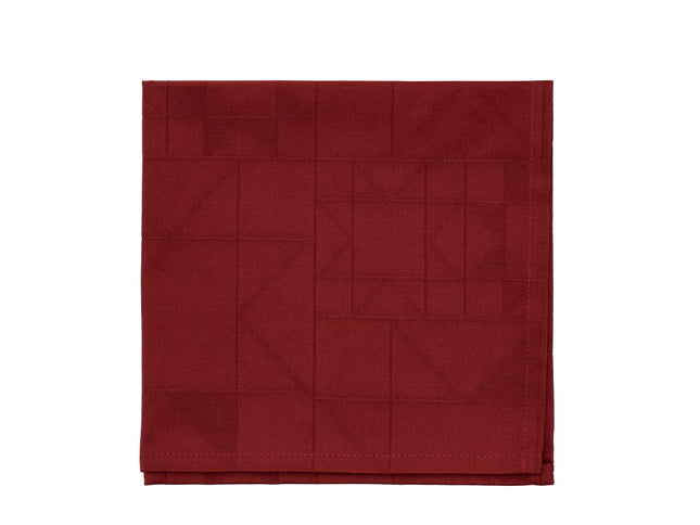 Stofservietter Star Red 4 stk. - 4 pakker