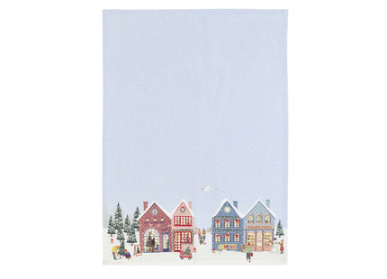 Viskestykke Vinter 70 x 50 cm Ice blue - 6 stk