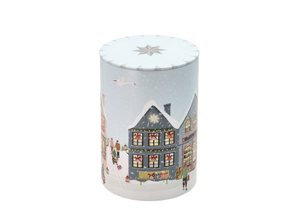 Kagedåse Vinter 10 x 14,5 cm Ice blue - 8 stk