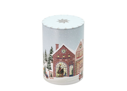 Kagedåse Vinter 10 x 14,5 cm Ice blue - 8 stk