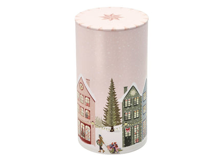 Kagedåse Vinter 10 x 18,5 cm Crystal Rose - 8 stk