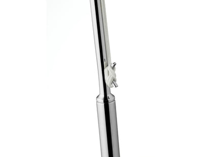 Flagstang SE 20,5 cm Blankt stål - 6 stk