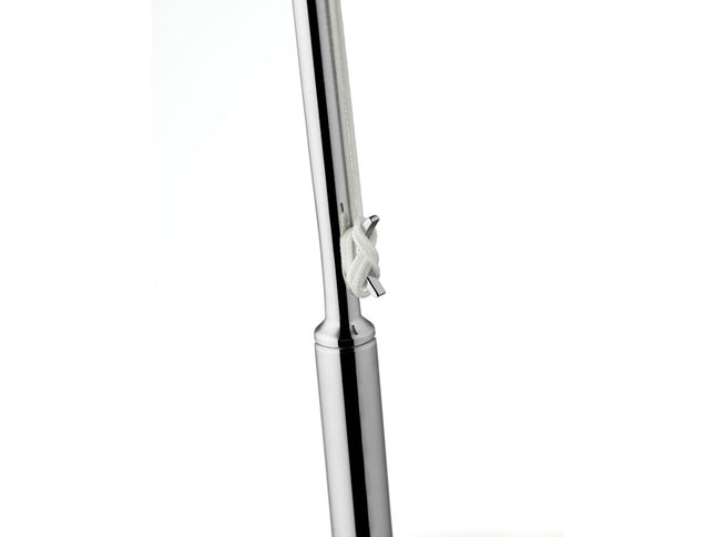 Flagstang SE 20,5 cm Blankt stål - 6 stk