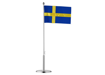 Flagstang SE 40,5 cm Blankt stål - 6 stk