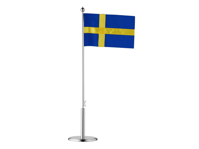 Flagstang SE 40,5 cm Blankt stål - 6 stk