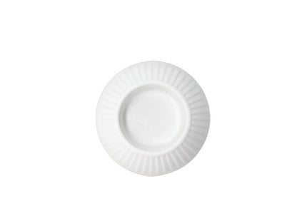 Kalenderstage Vinter 10 x 3,5 cm Hvid Porcelæn - 12 stk