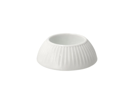 Kalenderstage Vinter 10 x 3,5 cm Hvid Porcelæn - 12 stk