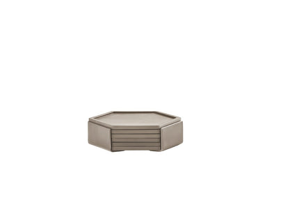 Glasbrikker Bold 6 stk. Taupe - 6 sæt