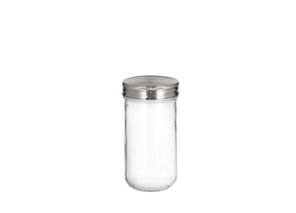 Geleglas 350 ml Glas/Stål - 12 stk