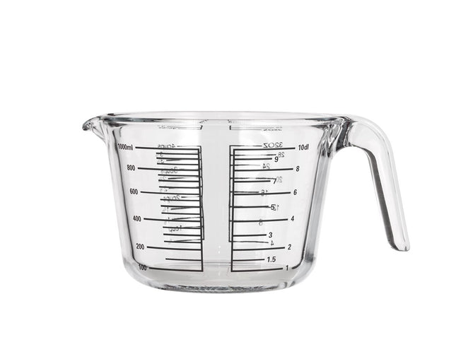 Målekande 1000 ml Borosilikatglas - 8 stk