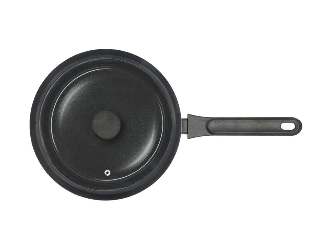 Sauterpande 24 cm Sort Aluminium/keramisk belægning - 4 stk