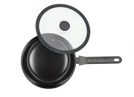 Sauterpande 24 cm Sort Aluminium/keramisk belægning - 4 stk