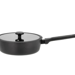 Sauterpande 24 cm Sort Aluminium/keramisk belægning - 4 stk