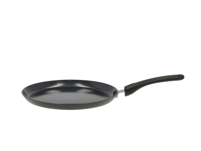 Crêpepande/pandekagepande 24 cm Sort Aluminium/keramisk belæ - 6 stk