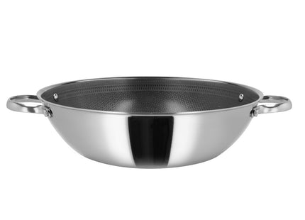 Wok Paillon Hybrid 30 cm Rustfrit stål - 6 stk