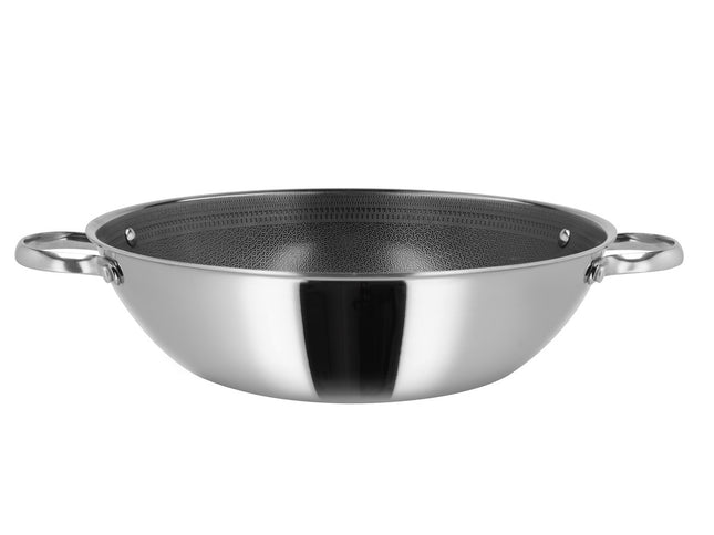 Wok Paillon Hybrid 30 cm Rustfrit stål - 6 stk