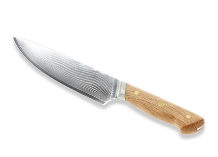 Kokkekniv Douron 33 cm Eg/Damaskusstål - 6 stk