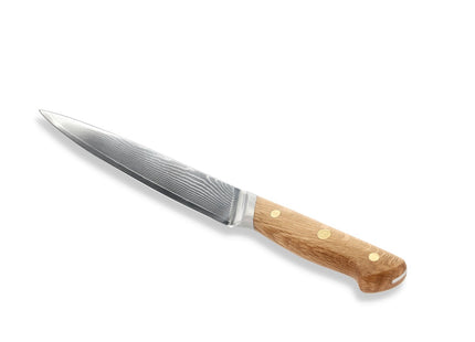 Forskærerkniv 33 cm Douron Eg/Damaskusstål - 6 stk