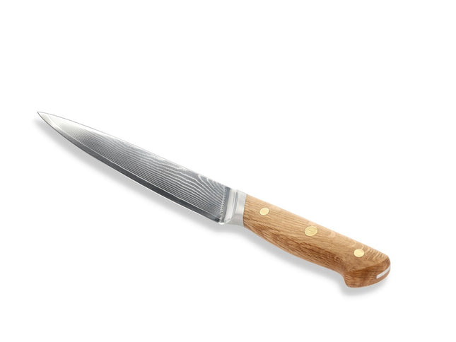 Forskærerkniv 33 cm Douron Eg/Damaskusstål - 6 stk