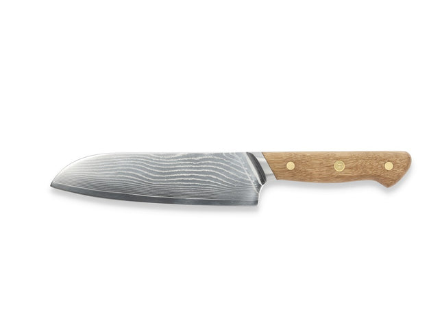 Santokukniv Douron 30,5 cm Eg/Damaskusstål - 6 stk