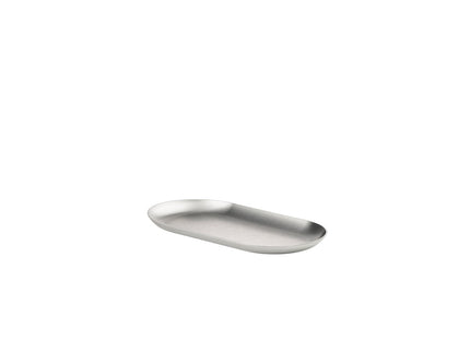 Bakke Ume 18 x 9,5 cm Børstet stål