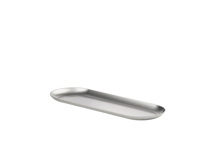 Bakke Ume 26,5 x 9,5 cm Børstet stål - 6 stk
