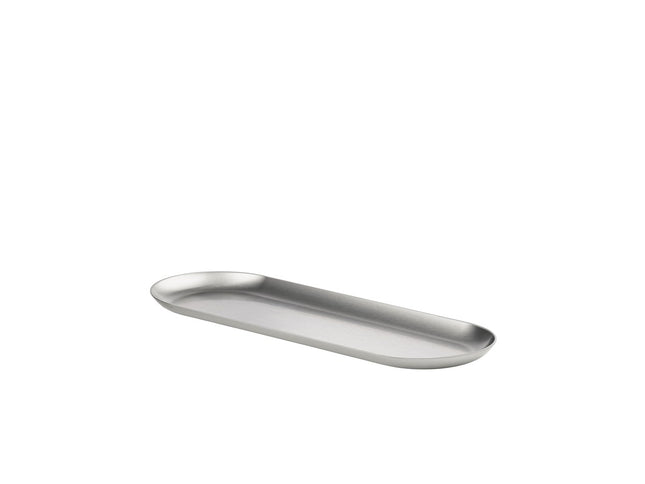 Bakke Ume 26,5 x 9,5 cm Børstet stål - 6 stk