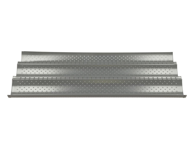 Fluteform Line Grå Carbon steel - 12 stk