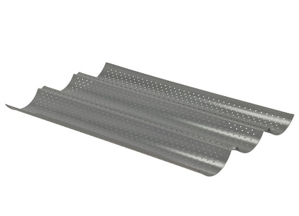 Fluteform Line Grå Carbon steel - 12 stk