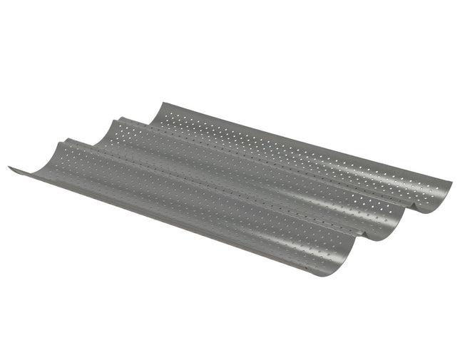 Fluteform Line Grå Carbon steel - 12 stk