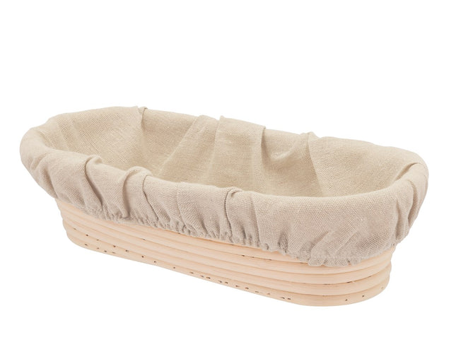 Hævekurv oval 30 x 14 x 7 cm Rattan - 6 stk
