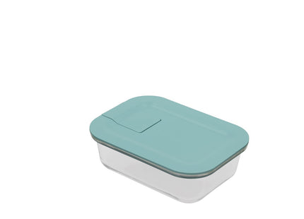 Opbevaringsboks Linea 640 ml Nordic green Glas - 4 stk