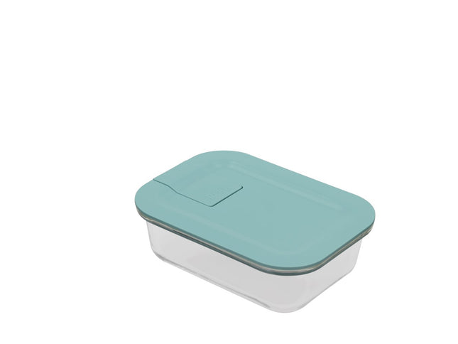 Opbevaringsboks Linea 640 ml Nordic green Glas - 4 stk