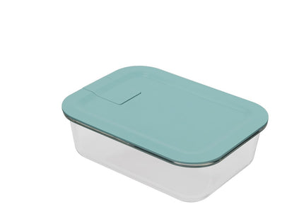 Opbevaringsboks Linea 1520 ml Nordic green Glas - 4 stk
