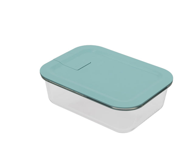 Opbevaringsboks Linea 1520 ml Nordic green Glas - 4 stk