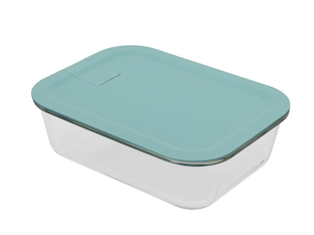 Opbevaringsboks Linea 2800 ml Nordic green Glas - 4 stk