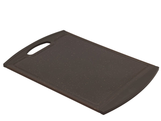 Skærebræt 44,5 x 30,5 x 1 cm Brun Plast - 6 stk