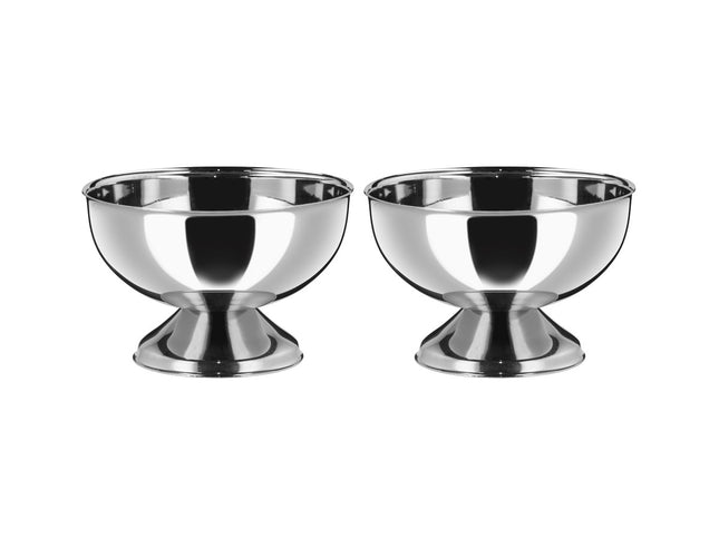 Isbæger 150 ml Rustfrit stål - 6 stk
