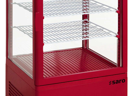 Mini Kølet Showcase Ventileret Køling
model SC 70 rød