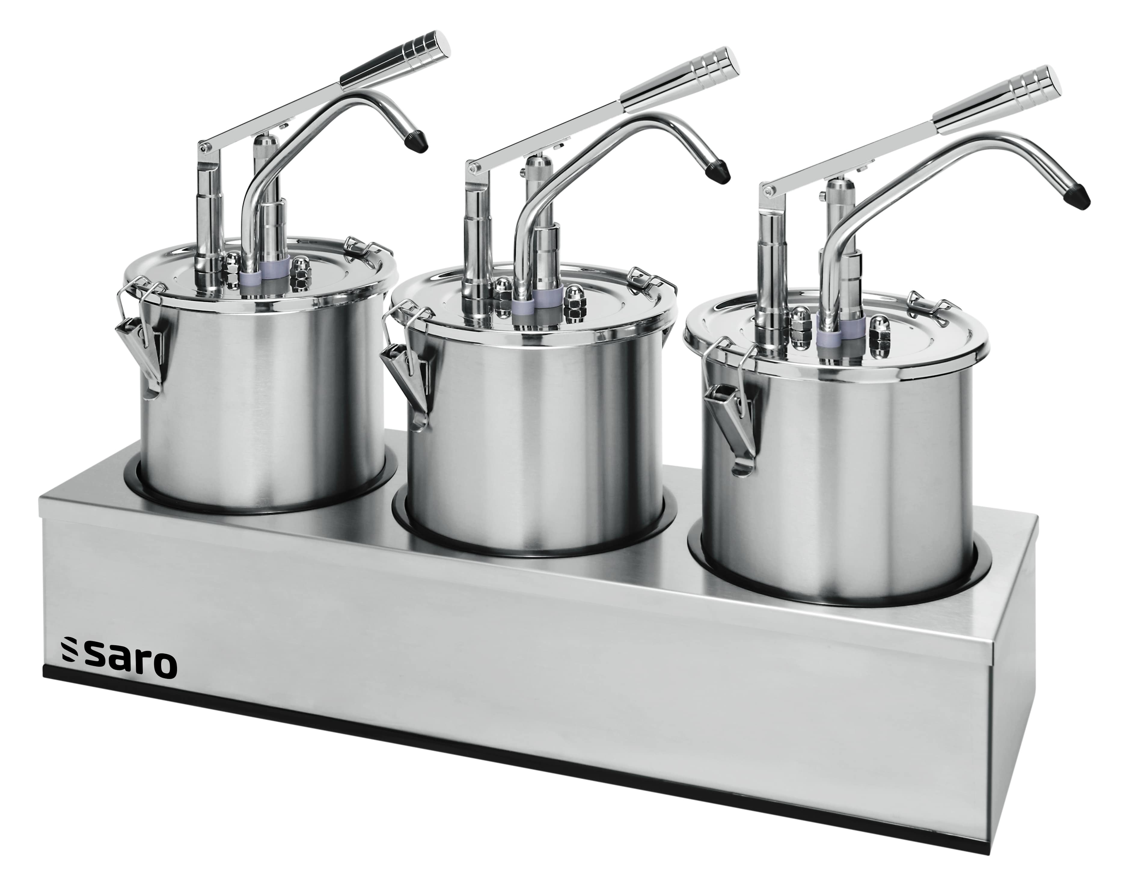 SARO Sauce dispenser sæt af 3 model PD-003