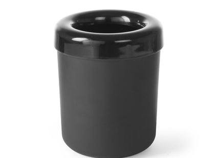 Bordaffaldsspand eller bestikholder, HENDI, sort, ⌀130x(H)160mm