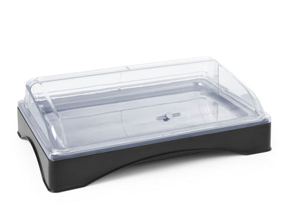 Køledisplay med låg - Gastronorm 1/1, HENDI, sæt, 555x357x(H)175mm