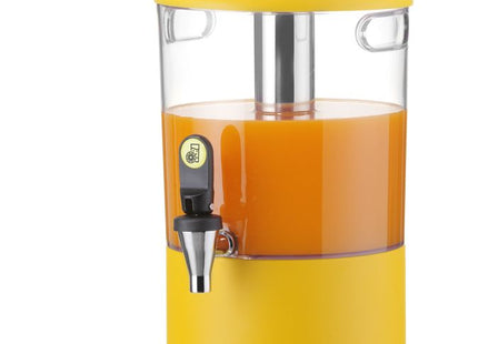 Juicedispenser UNIQ, HENDI, designet af Robert Bronwasser, 4L, gul, 315x211x(H)431mm
