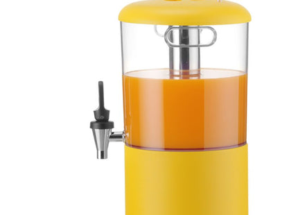 Juicedispenser UNIQ, HENDI, designet af Robert Bronwasser, 4L, gul, 315x211x(H)431mm
