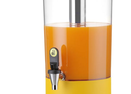 Juicedispenser UNIQ, HENDI, designet af Robert Bronwasser, 8L, gul, 318x216x(H)532mm