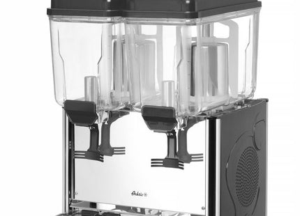 Juicedispenser, Arktic, 2 beholdere, 230V/370W, 415x485x(H)645mm